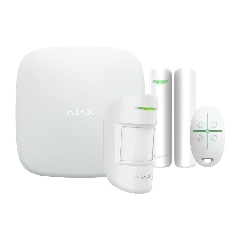 Sistem de alarma Ajax StarterKit Plus, alb